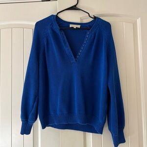 Sezane Blue Cotton Sweater size M